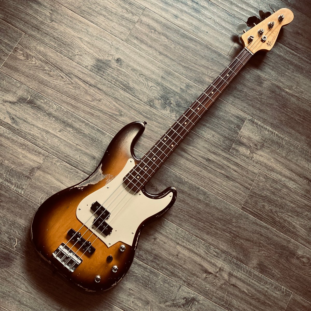 都 MPJ-4HR 2TS relic | Miyako custom bass guitar