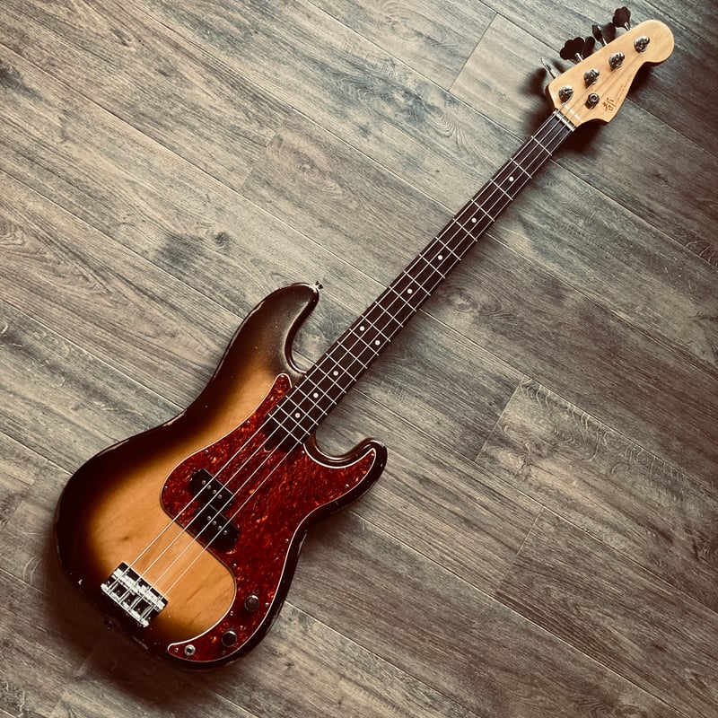 都 MPB-4R brown burst | Miyako custom bass guitar