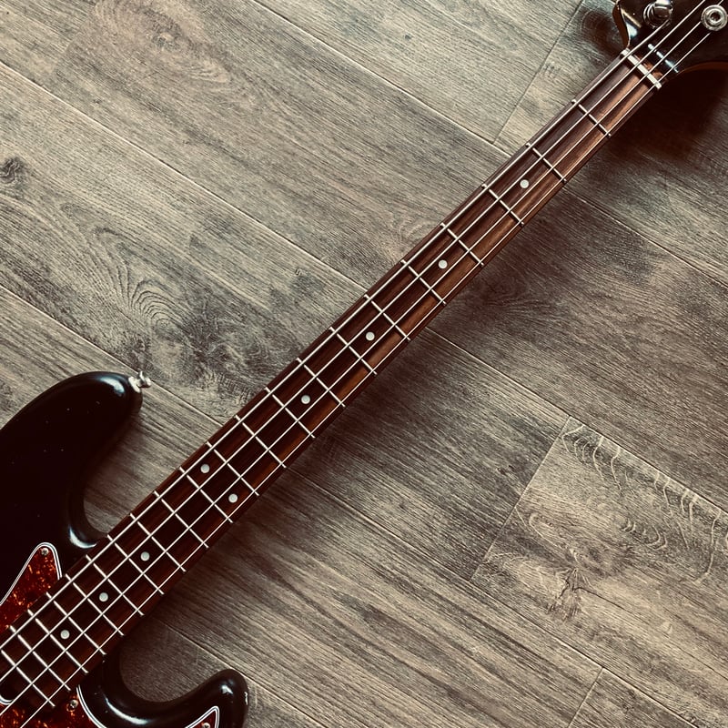 都 MJB-4R black | Miyako custom bass guitar