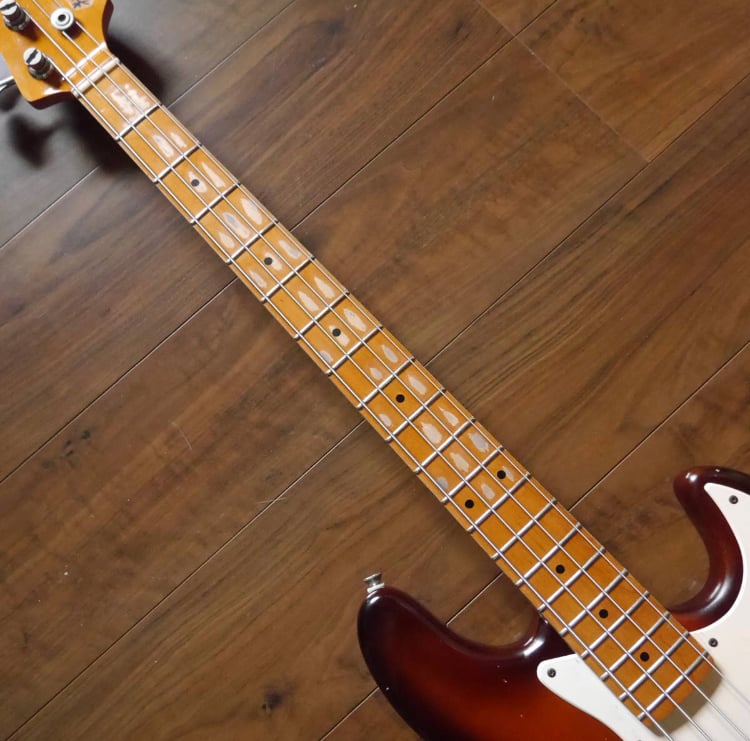 【入手困難品】Miyako Custom Guitar MJB-4R レリック G39☆Miyako MJB-4R Mint Caramel | ミヤコカスタムベースギター