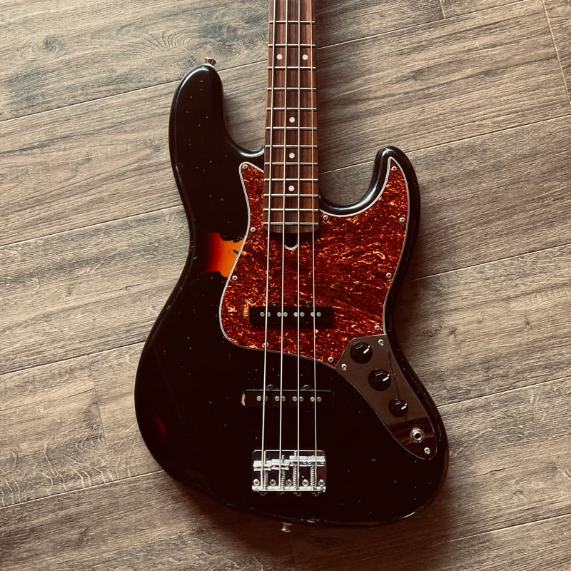 都 MJB-4R black | Miyako custom bass guitar