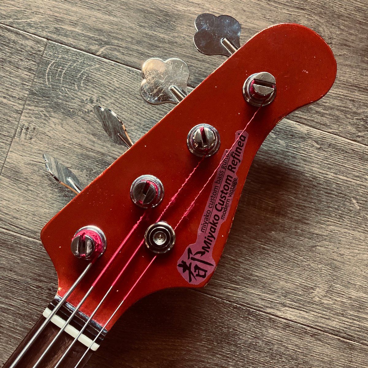 都 Miyako Custom Refined RMJ-4R red metallic rel