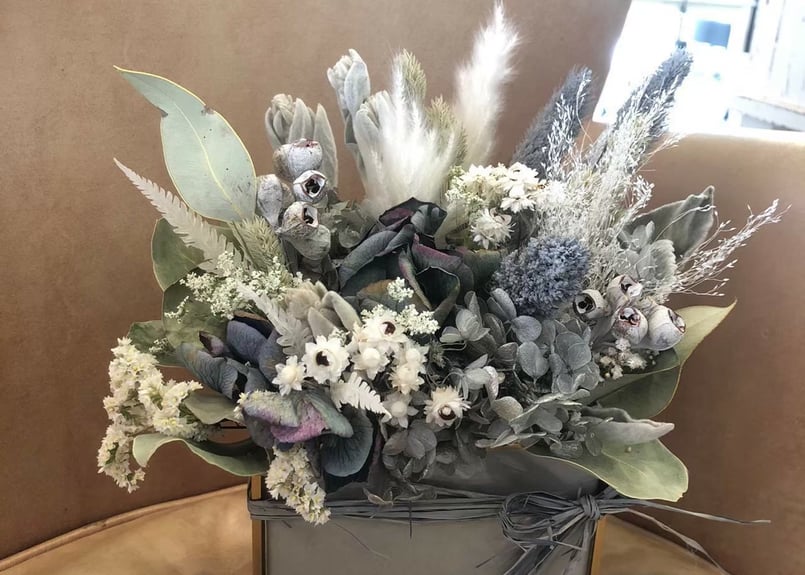 アレンジメント M blue系 | bausflower online store