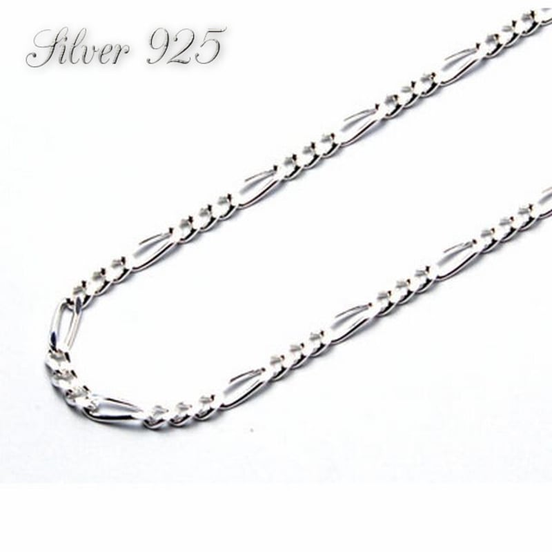 フィガロチェーン 幅1.7mm 45cm ネックレス メンズ レディース
