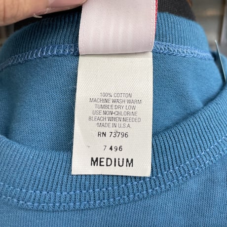 90's N/S Plain Tee［17484］