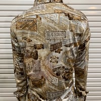 70s L/S POLYESTER SHIRT [19303]