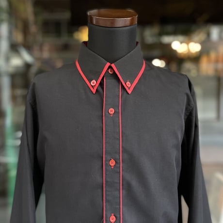 Two-Tone L/S Dress Shirt［17496］