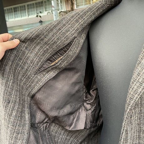 60'S CURLEE CLOTHES TWEED BALMACAAN COAT［16884］