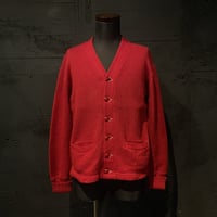 50'S REALART LETTTERED KNIT CARDIGAN［16888］