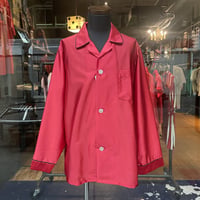 2F OLD Play Boy Satin Sleeping Shirt［18443］