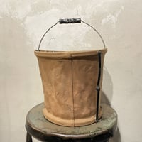 ANTIQUE CANVAS BASKET［17277］