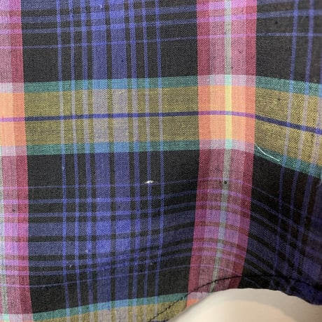 S/S CHECK SHIRT［14200］