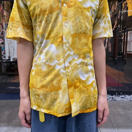 70s S/S OPEN-COLLAR SHIRT [19393]