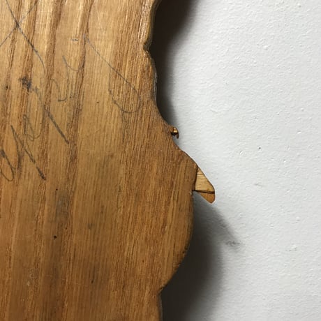 HAND PAINTED WOOD PANEL［11682］