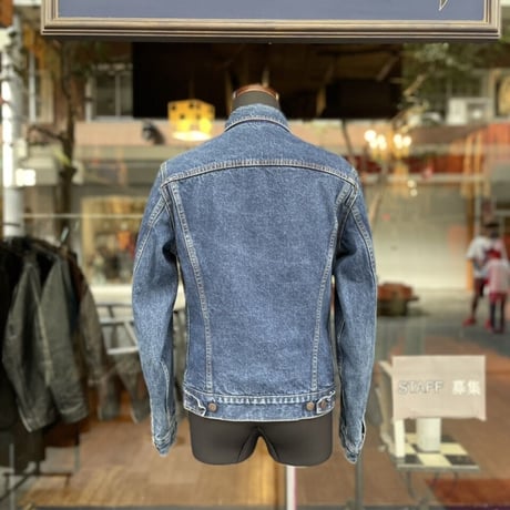 80′S LEVI'S 70411-9318 FLANNEL LINER DENIM JACKET［16722］