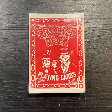 CROOKED PACK PLAYING CARDS［17348］