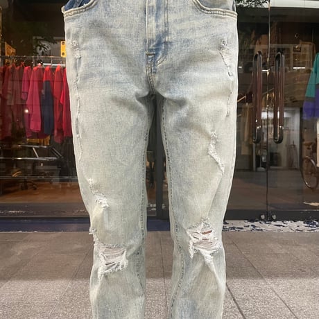 DAMAGE SKINNY PANTS [19516]