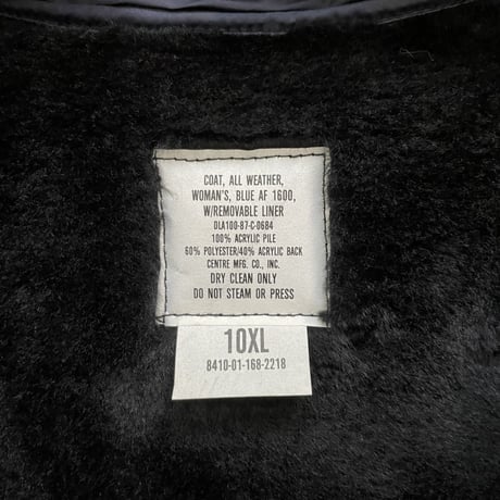 87'S MILITARY BALMACAAN COAT "U.S.AIR FORCE"［16014］