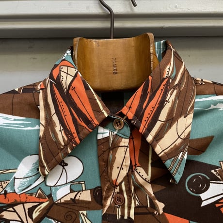 70's POLYESTER SHIRT［13623］
