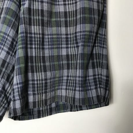 CHECK SHORT PANTS　BANANA REPUBLIC［8879］