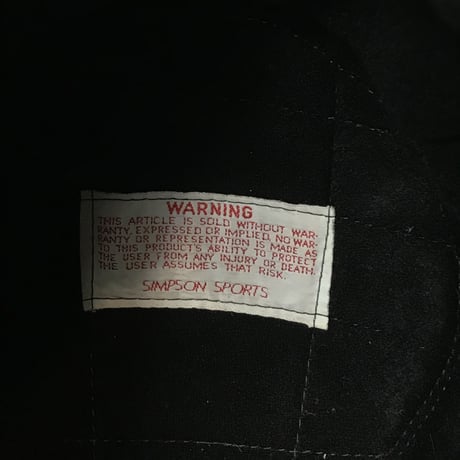 VINTAGE HELMET　SIMPSON［13032］