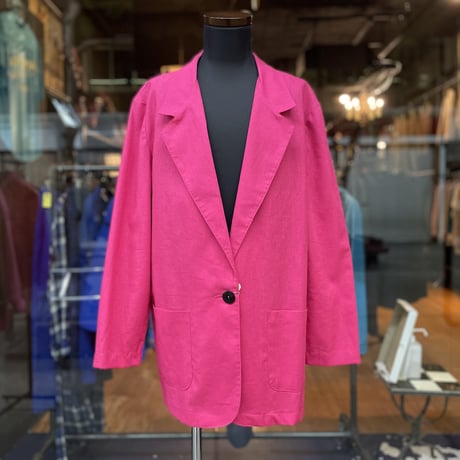 Linen Lapel Jacket［17988］