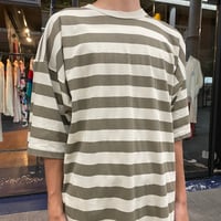 00s S/S BORDER TEE [19435]
