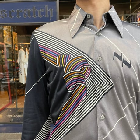 70s NYLON SHIRT [19736]