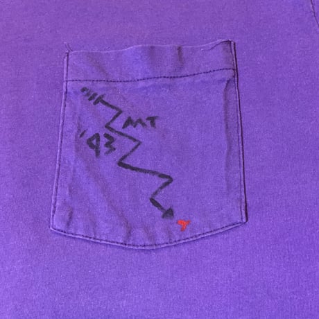 80s PAINT POCKET TEE [19324]