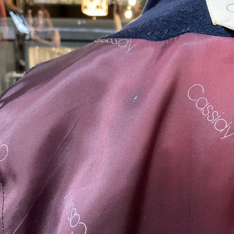 2F WOOL DESIGN HALF COAT［17305］
