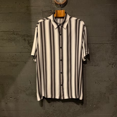 S/S SHADOW STRIPE SHIRT [19421]