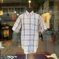 COTTON B/D CHECK PATTERN SHIRT［16314］