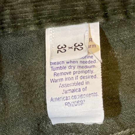 80s "BRANDERS" CORDUROY PANTS [19714]