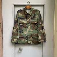 90'S WOODLAND-CAMO B.D.U. JACKET "U.S.ARMY"［16072］