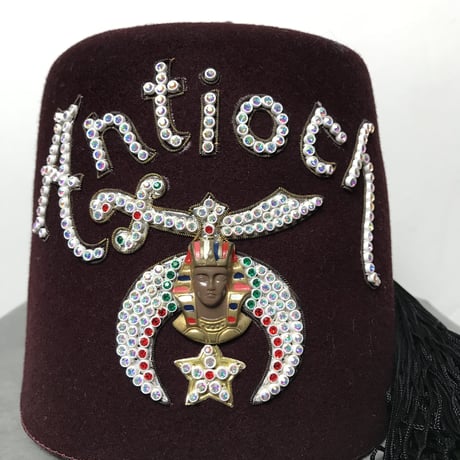 OLD MASONIC SHRINER FEZ［11670］