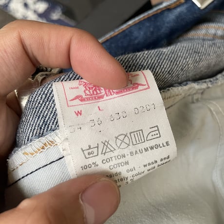 OLD Euro Levi's 603-0201 Denim Pants［18532］