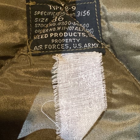 40s B-9 FLIGHT JACKET [19584]