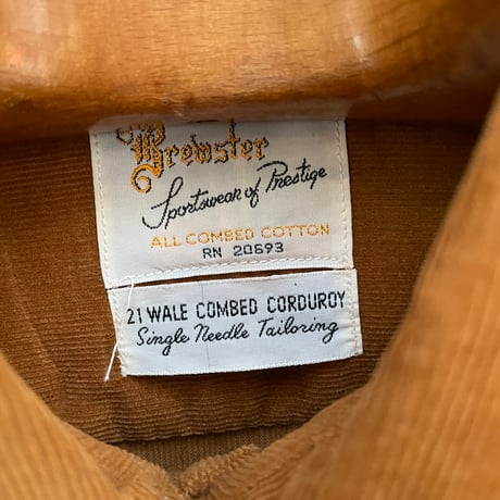 60～70s Corduroy  Shirt［18770］