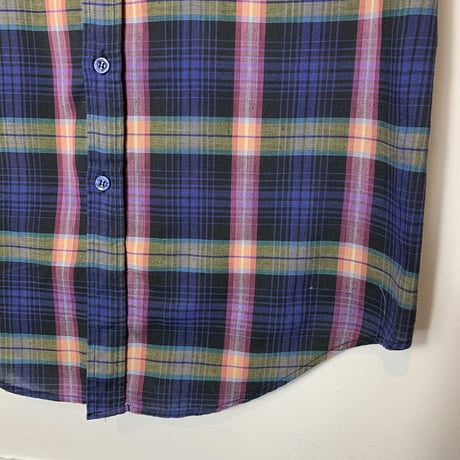 S/S CHECK SHIRT［14200］