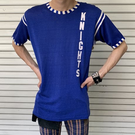 50's RAYON T-SHIRT　POST［11013］
