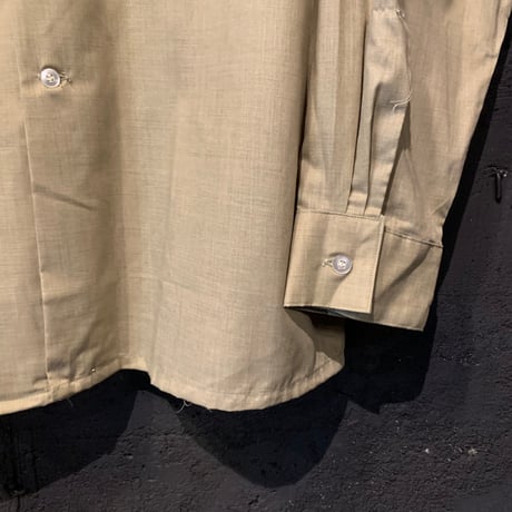 60-70s OPEN COLLAR SHIRT［19228］