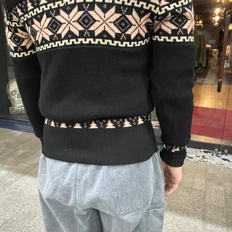 50s "PURITAN" NORDIC KNIT [19694]