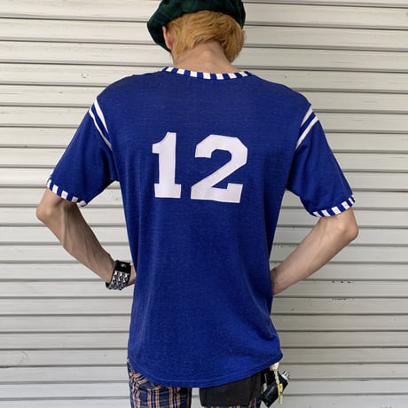 50's RAYON T-SHIRT　POST［11013］