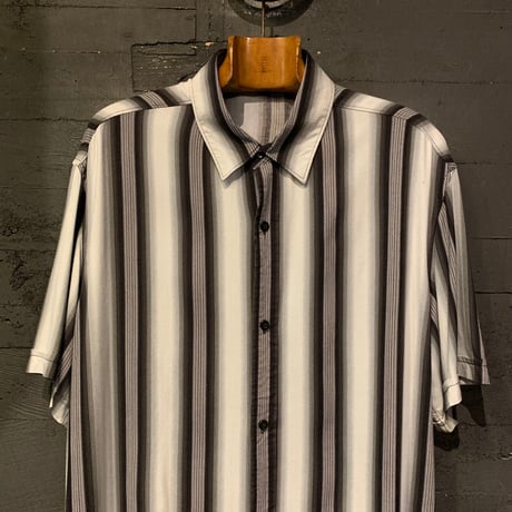 S/S SHADOW STRIPE SHIRT [19421]
