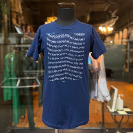 80's The Beatles Band Printed Tee［17481］