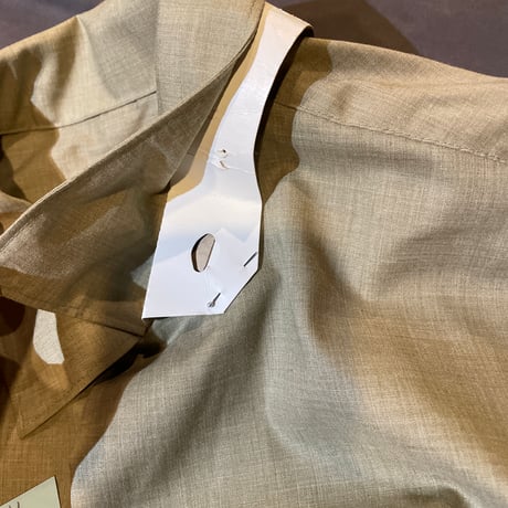60-70s OPEN COLLAR SHIRT［19228］