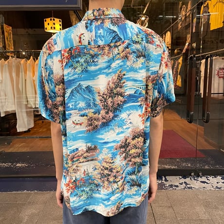 60s HAWAIIAN SHIRT [19397]