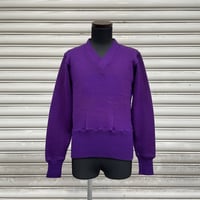 50's LETTERED KNIT SWEATER[4143]