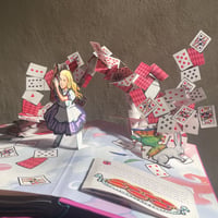 "Alice's Adventure in Wonderland" pop-up picture book