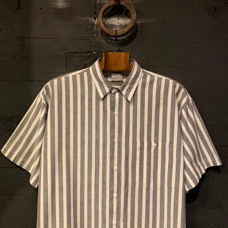 90s S/S STRIPE SHIRT [19419]